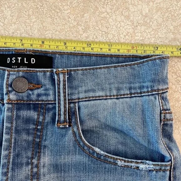 DSTLD Mom Jeans High Rise Boyfriend 25 - Picture 5 of 11